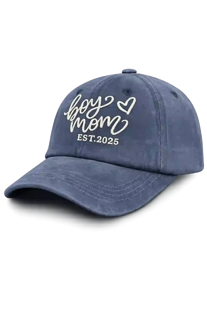 Fashion cap customized with embroidery services in Jeddah.