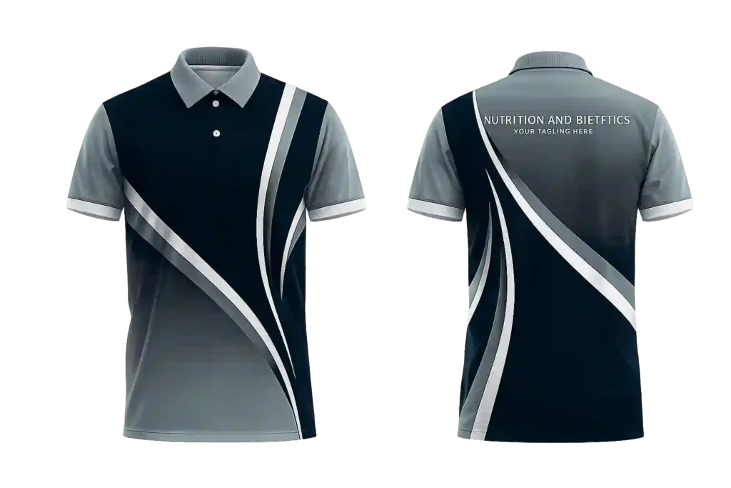 Customized polo shirts for business uniforms.