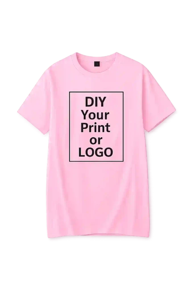 Custom printed T-shirt created using DTF film printing service in Jeddah.