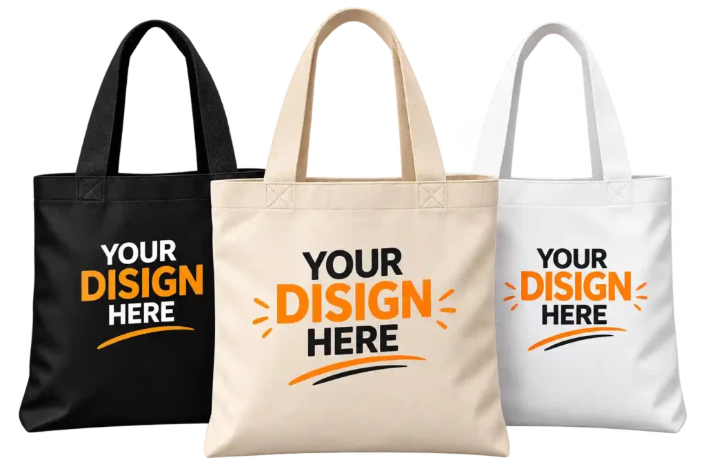 Custom handbags in Saudi Arabia with personalized designs.