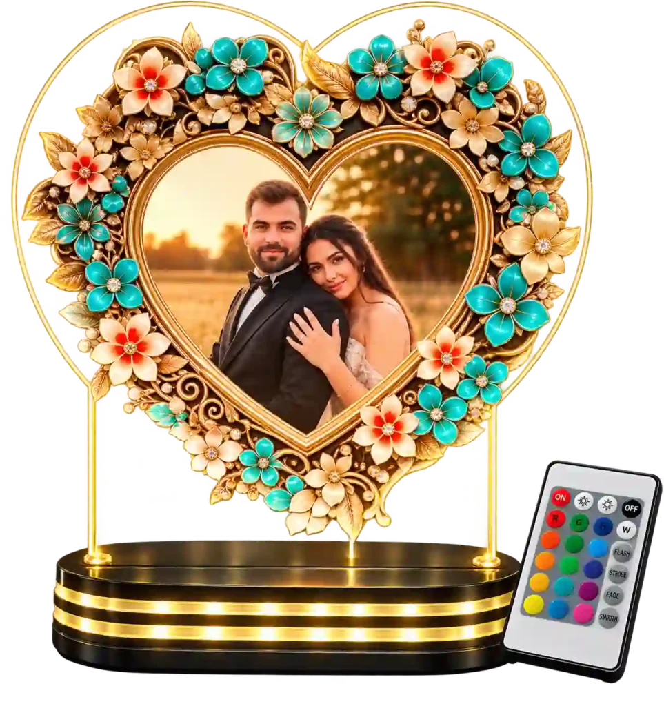 Personalized photo display produced using UV Printing Services in Riyadh.
