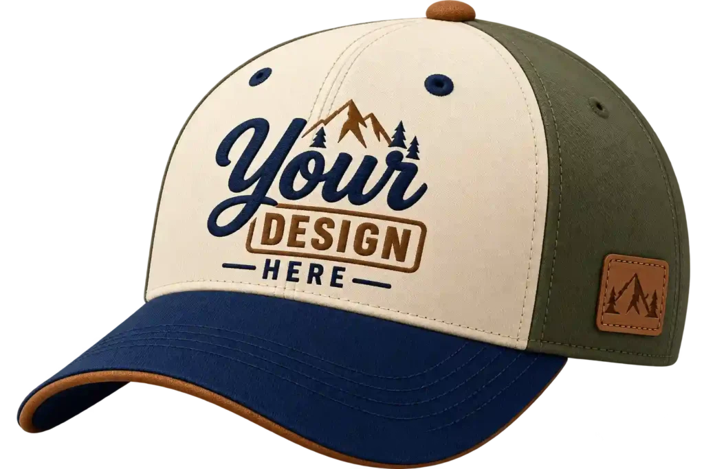 Sublimation Printing in Riyadh for custom printed cap.