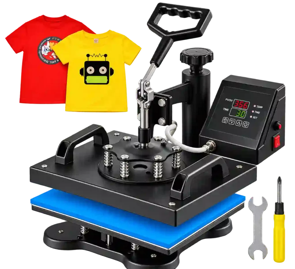 Sublimation Printing in Riyadh using heat press machine.