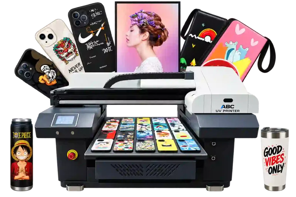 Custom printed products for UV Printing Services in Riyadh.